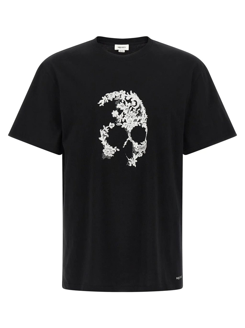 Alexander McQueen Bicolor Cotton T-Shirt