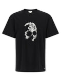 Alexander McQueen Bicolor Cotton T-Shirt