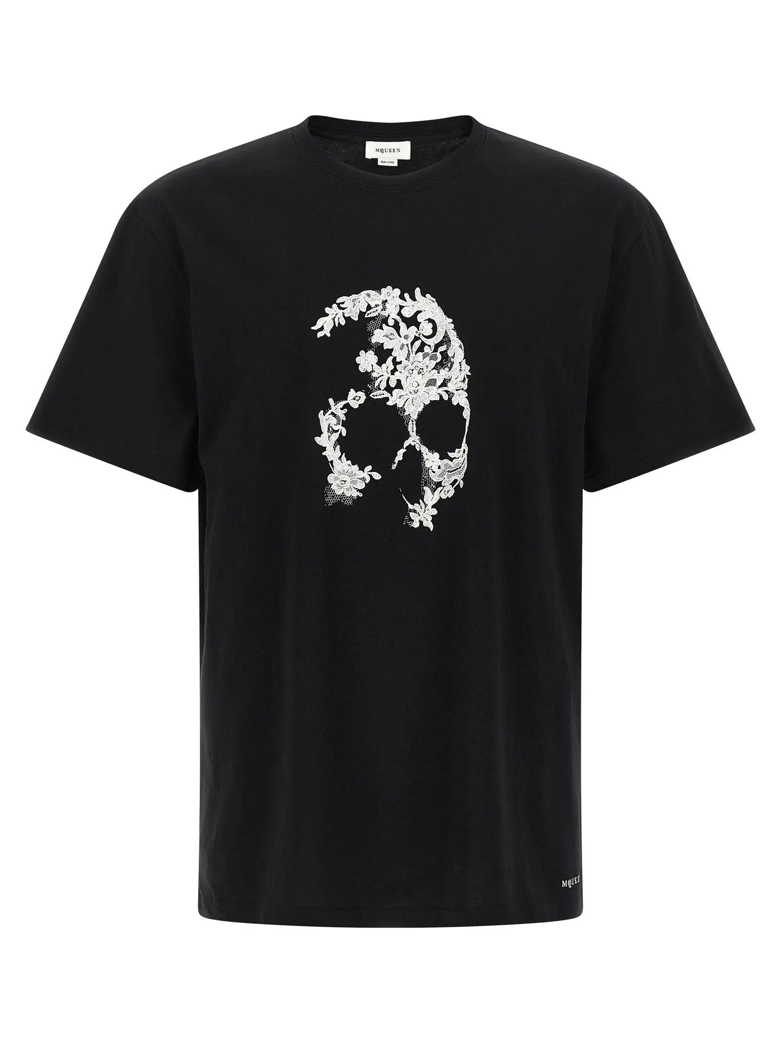 Alexander McQueen Bicolor Cotton T-Shirt