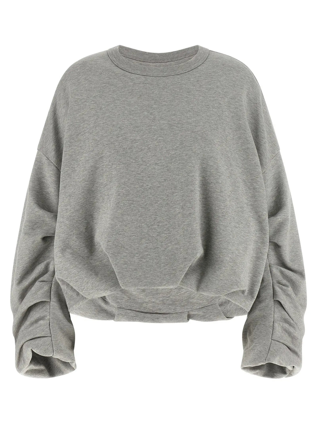 Dries Van Noten Gray Cotton Sweatshirt