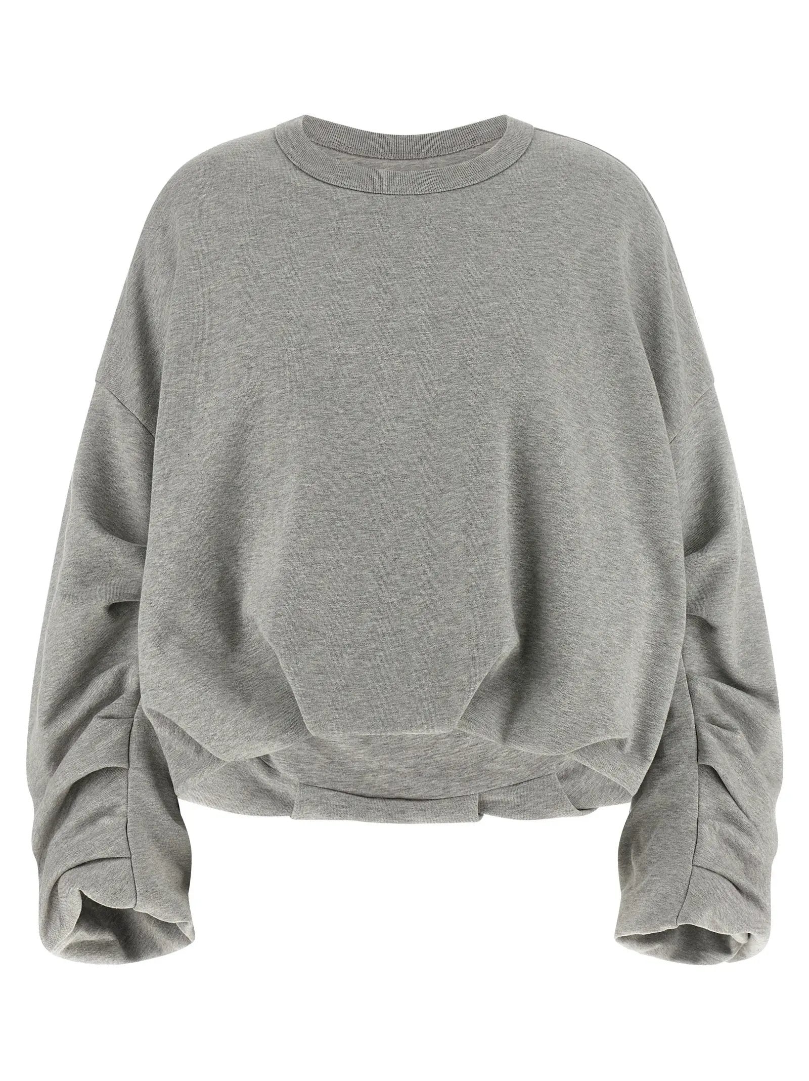 Dries Van Noten Gray Cotton Sweatshirt