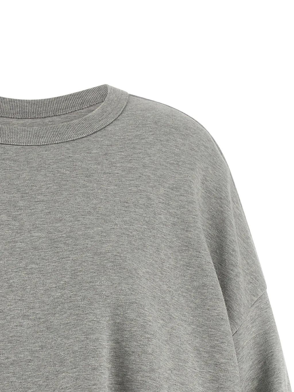 Dries Van Noten Gray Cotton Sweatshirt