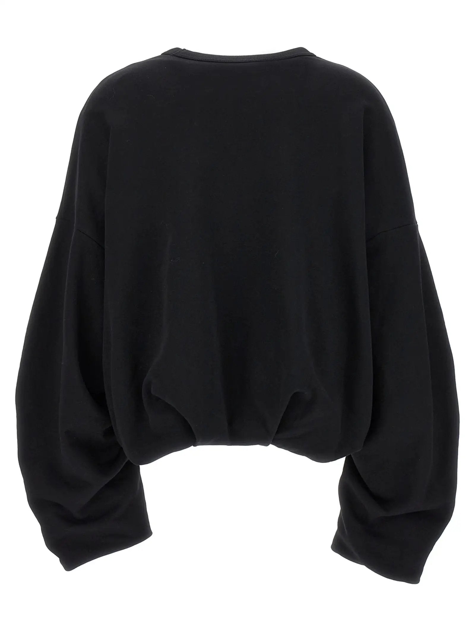Dries Van Noten Black Cotton Sweatshirt