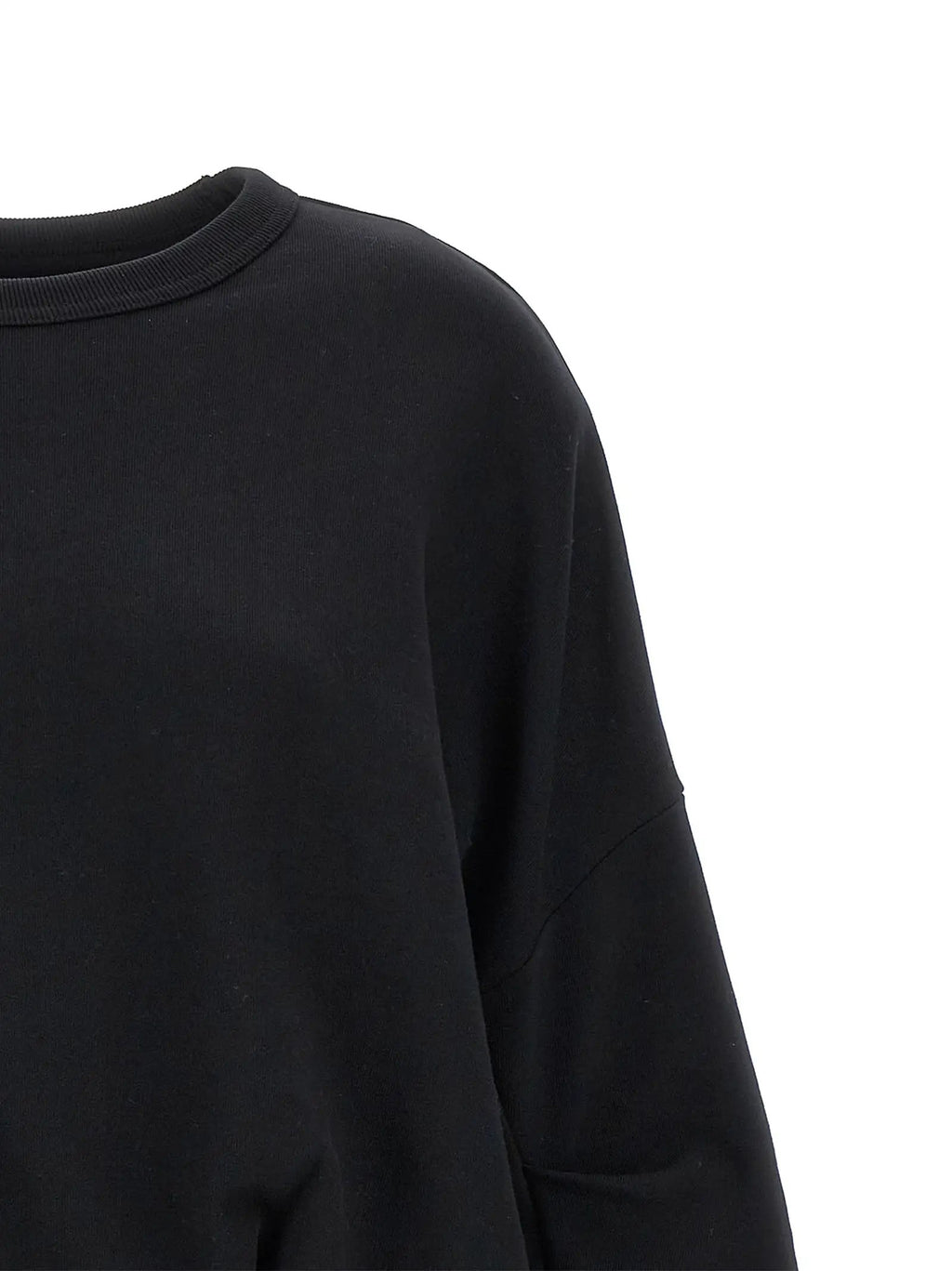 Dries Van Noten Black Cotton Sweatshirt