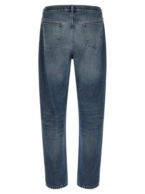 Jean droit en coton bleu A.P.C.