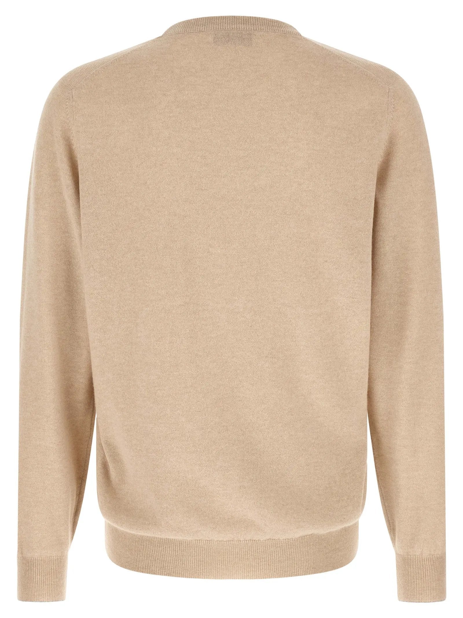 Cardigan Brunello Cucinelli en cachemire beige