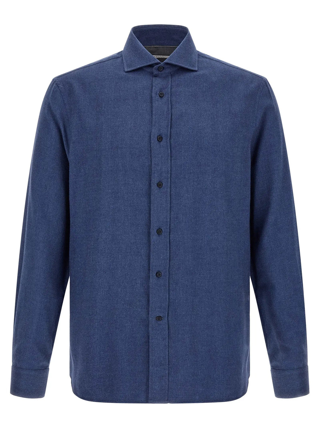 Brunello Cucinelli Blue Cotton Blouse