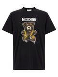 Moschino Black Cotton T-Shirt