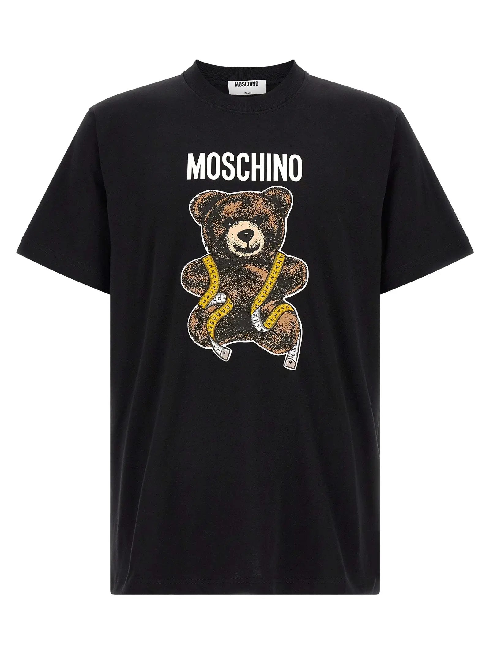 Moschino Black Cotton T-Shirt