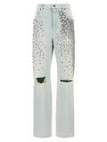 Jean en coton bleu Golden Goose