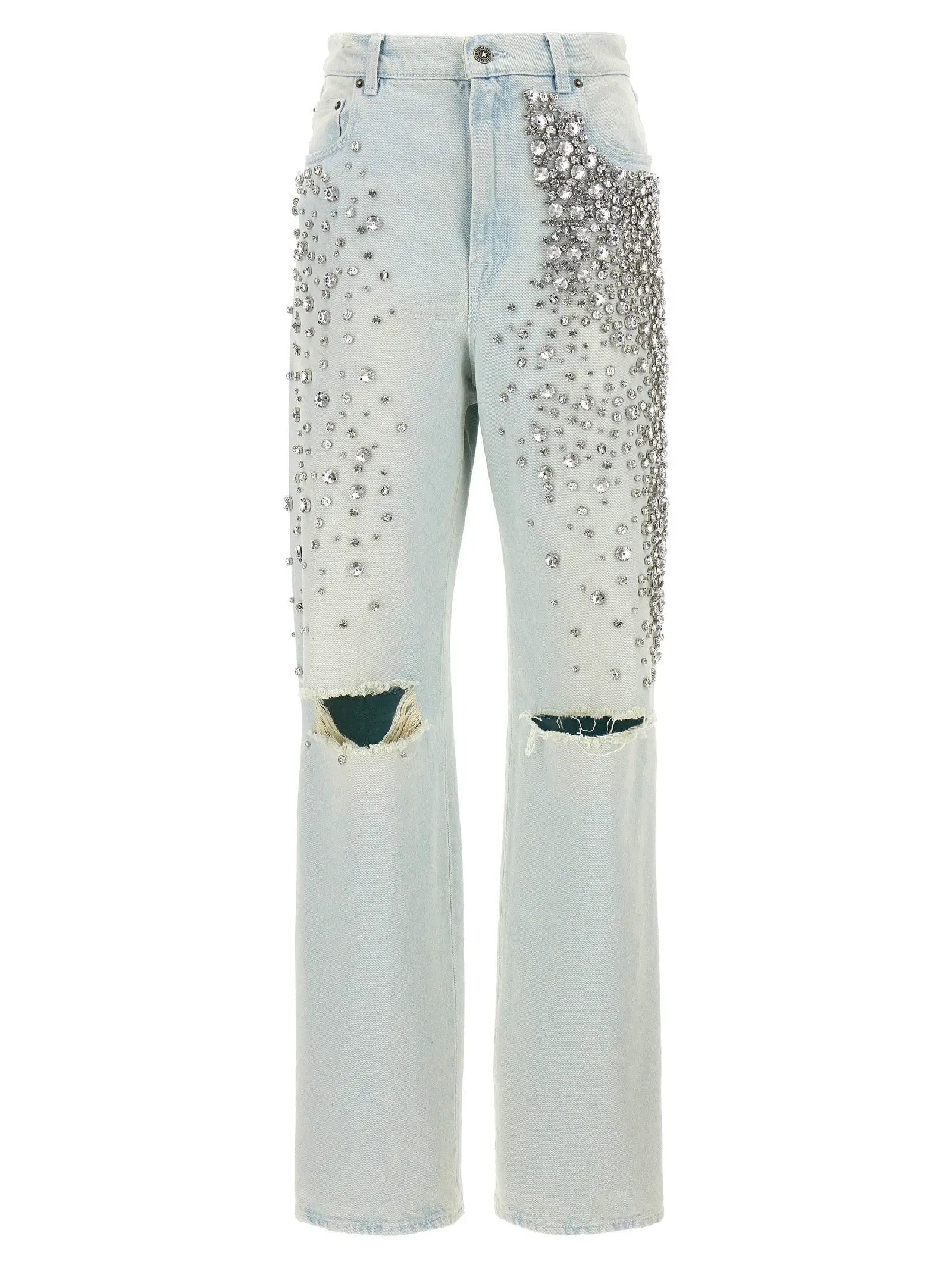 Jean en coton bleu Golden Goose