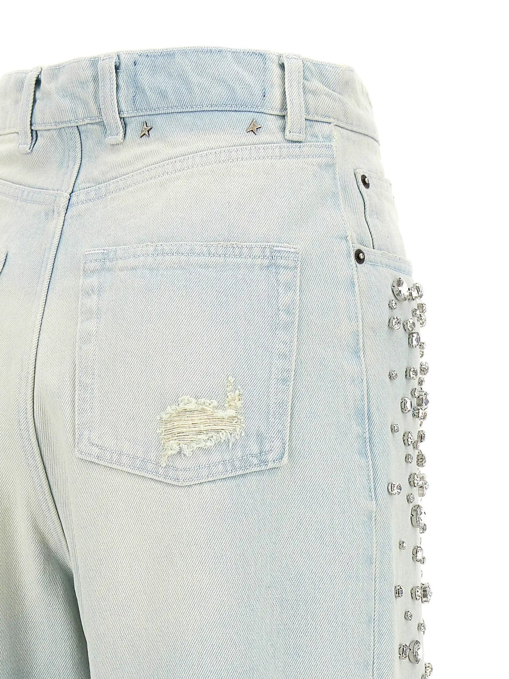 Jean en coton bleu Golden Goose