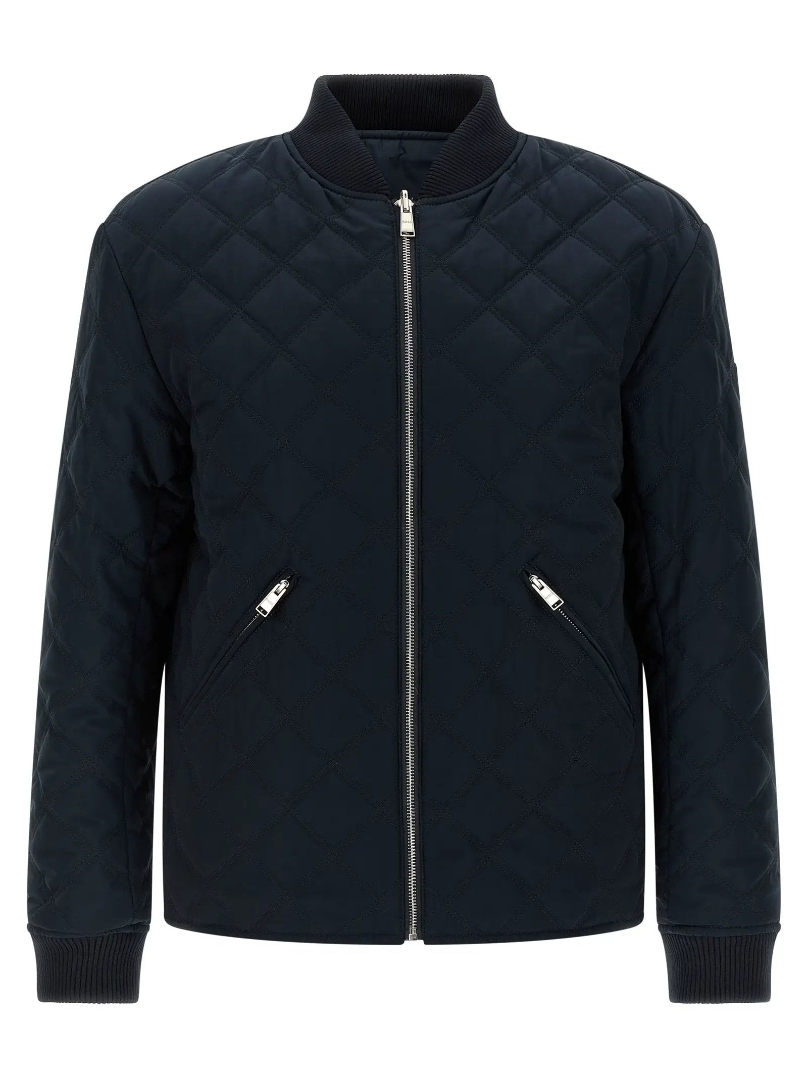 Hugo Boss Blue Polyester Bomber