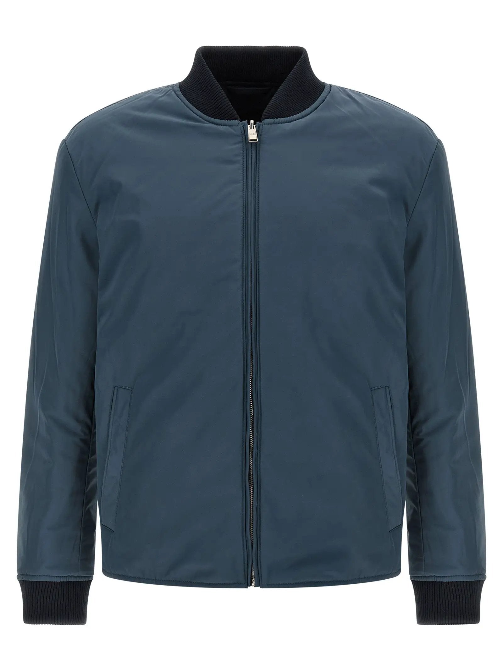 Hugo Boss Blue Polyester Bomber