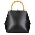 Jil Sander Black Leather Handbag