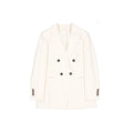 Brunello Cucinelli White Virgin Wool Blazer