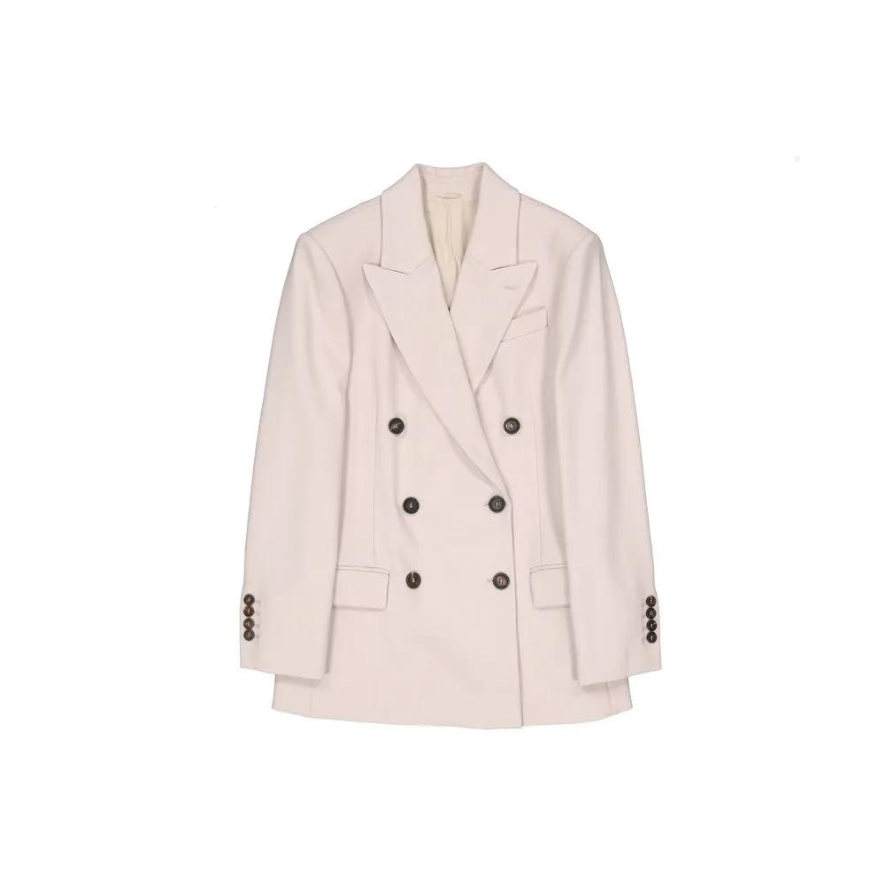 Brunello Cucinelli Multicolor Elastane Blazer