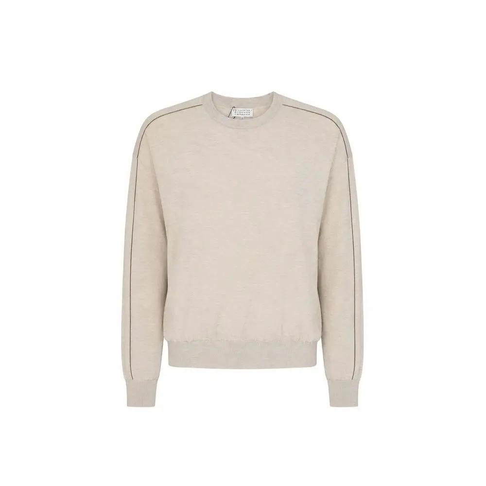 Brunello Cucinelli Brunello Cucinelli Beige Cashmere Sweatshirt