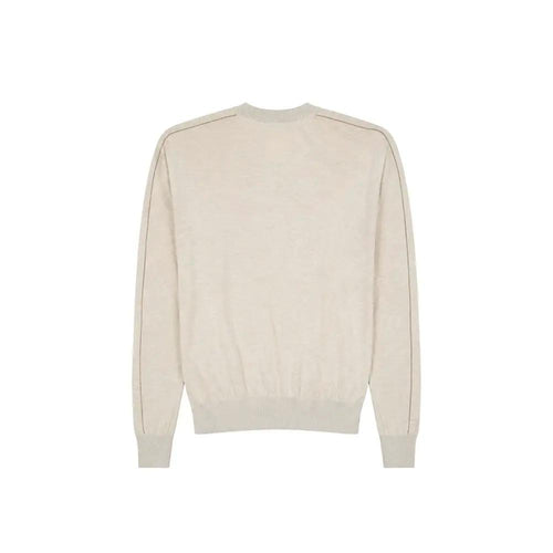 Brunello Cucinelli Brunello Cucinelli Beige Cashmere Sweatshirt