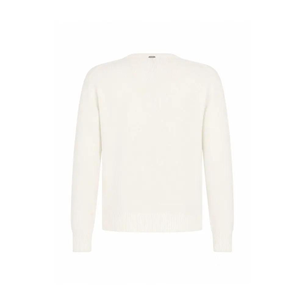 Herno White Cashmere Sweater
