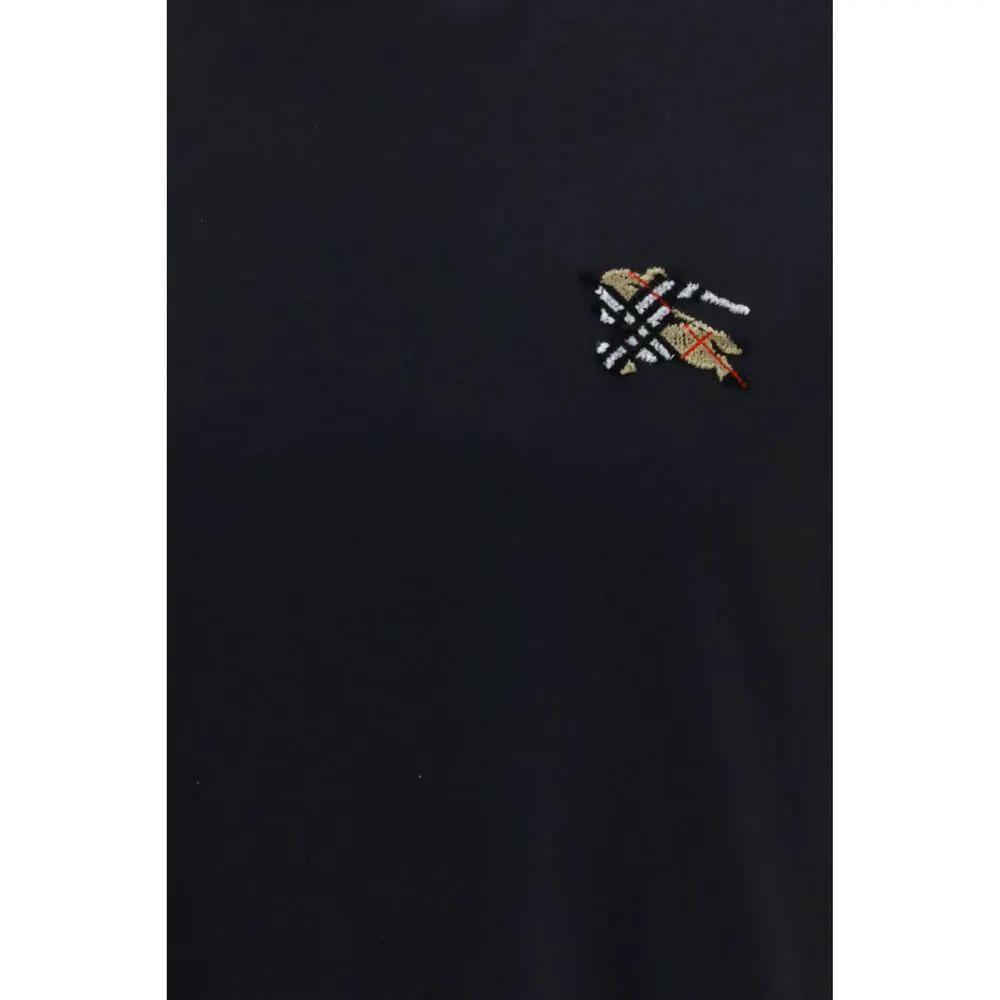 Burberry Black Cotton T-Shirt