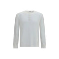 Burberry White Cotton Long Sleeve T-Shirt