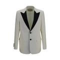 Valentino Garavani White Wool Oves Aries Blazer