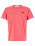 Comme Des Garçons Play Multicolor Cotton T-Shirt