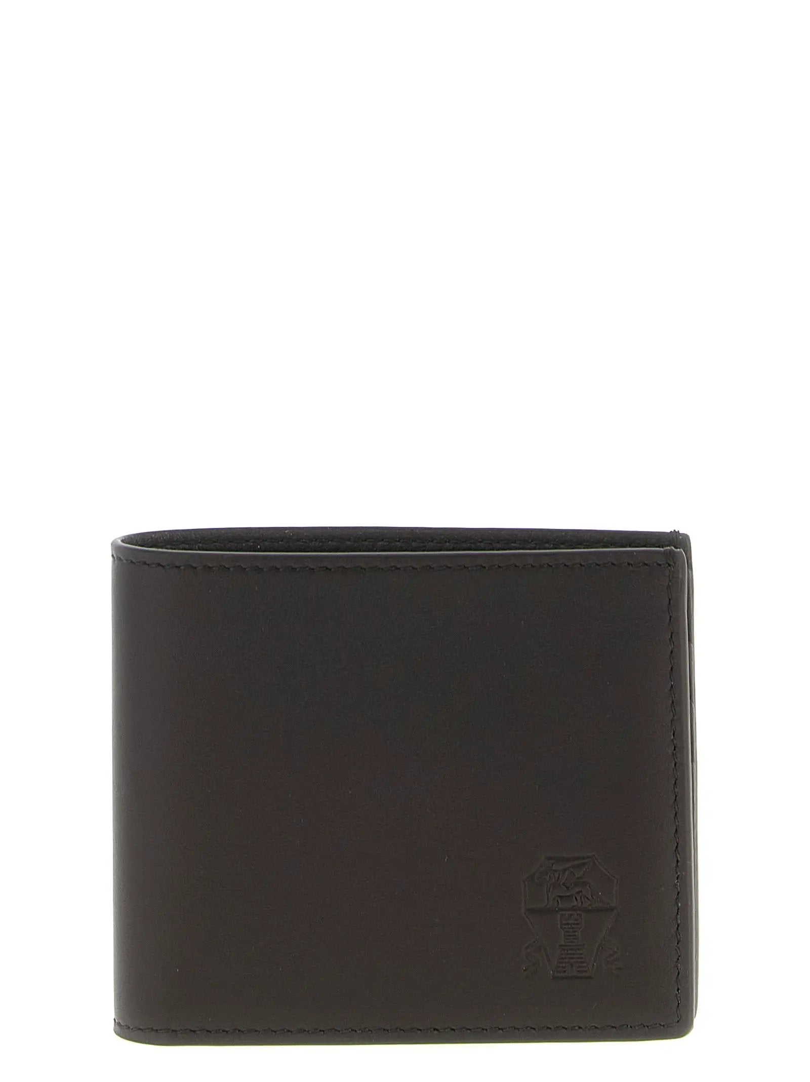 Brunello Cucinelli Brown Calfskin Wallet