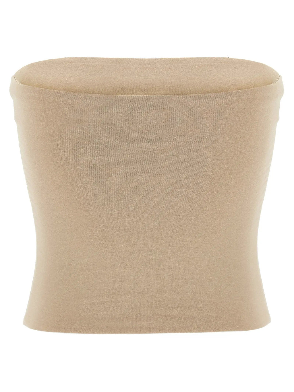 T-shirt sans manches en coton beige Brunello Cucinelli