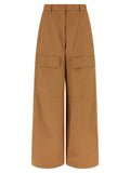 Stella McCartney Beige Cotton Cargo Pants