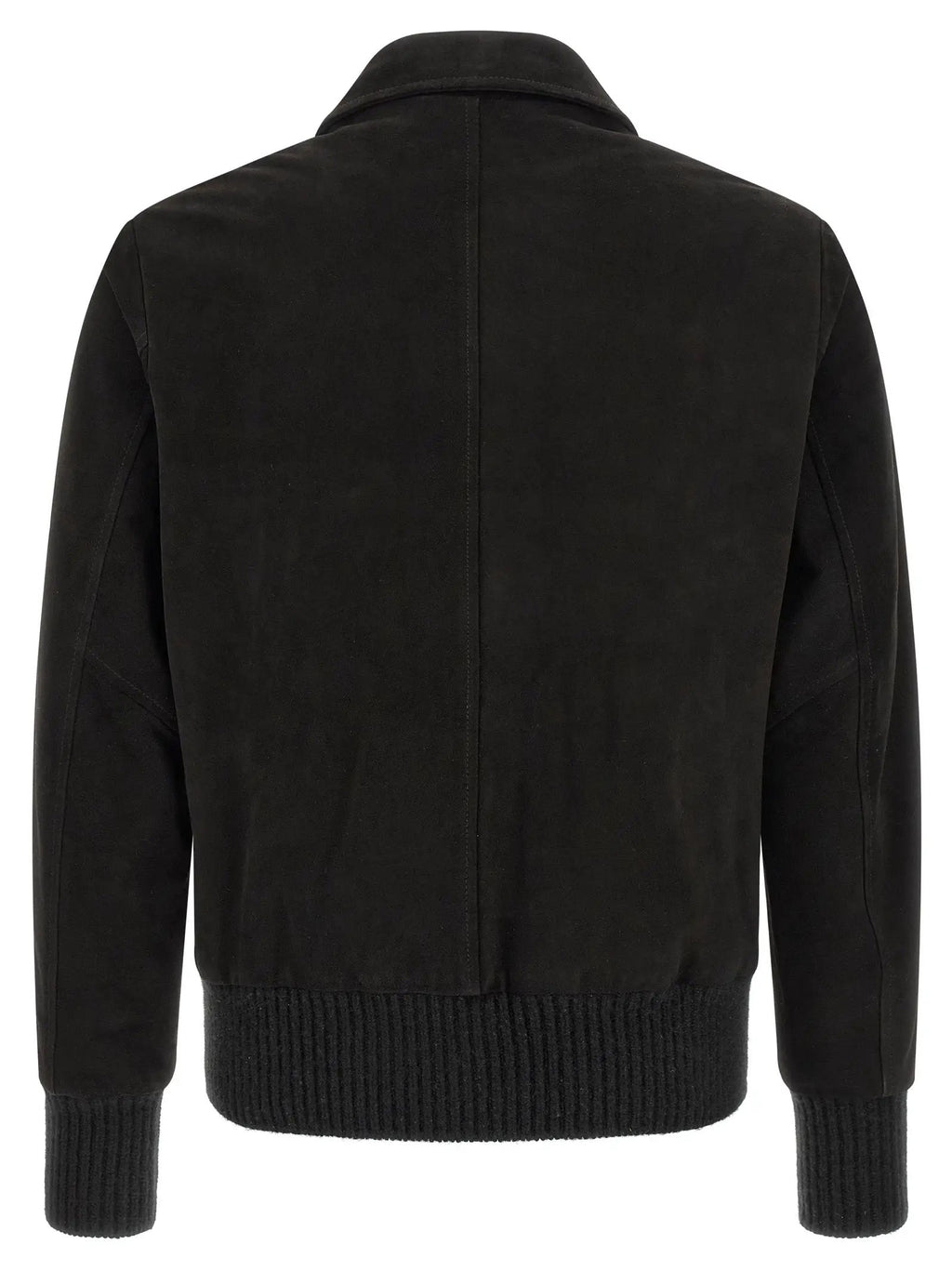 GIORGIO BRATO Black Lamb Leather Leather Jacket