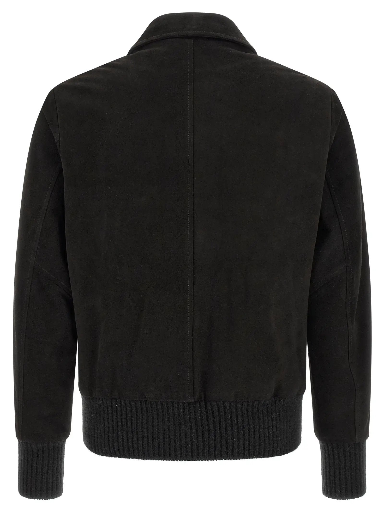 GIORGIO BRATO Black Lamb Leather Leather Jacket