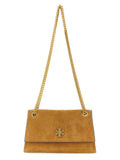 Tory Burch Brown Calfskin Shoulder Bag