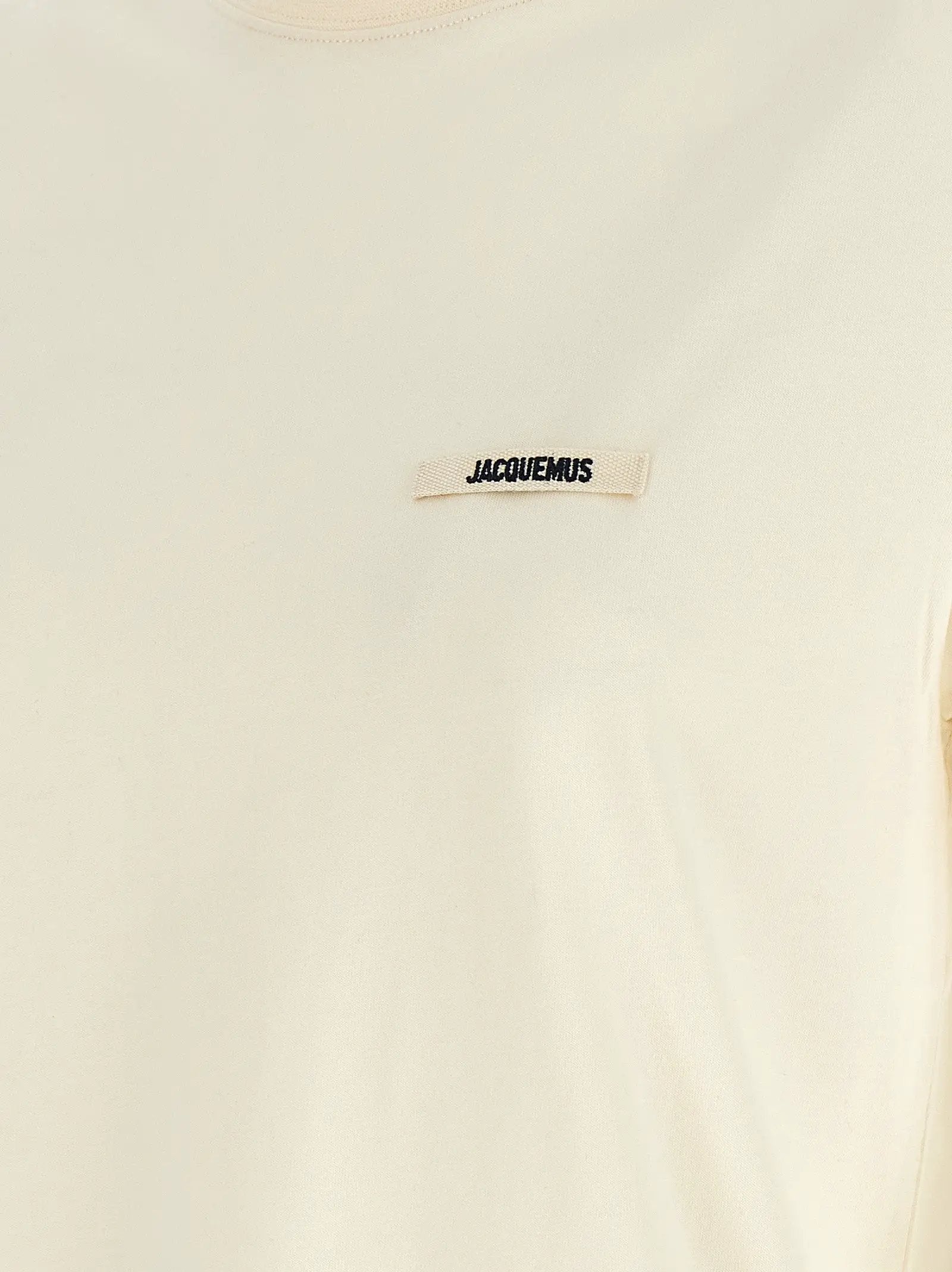 Jacquemus Beige Cotton T-Shirt