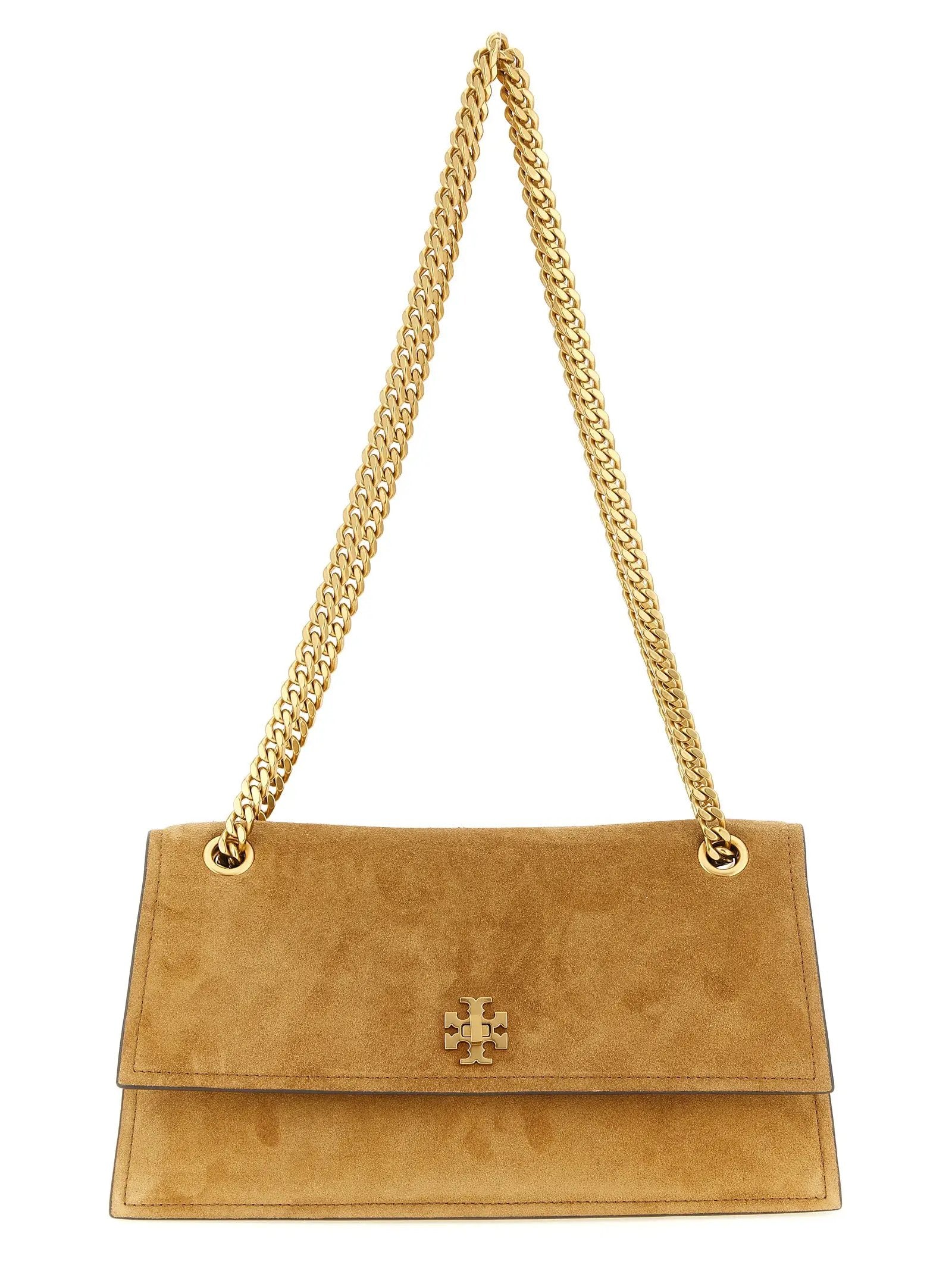 Tory Burch Brown Calfskin Shoulder Bag