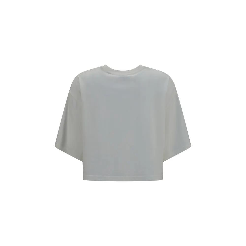 Burberry Burberry White Cotton T-Shirt