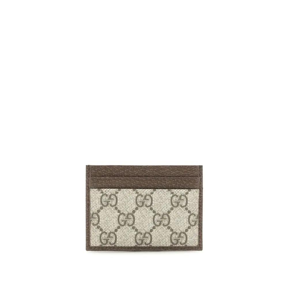 Gucci Gucci Brown Polyethylene Cardholder