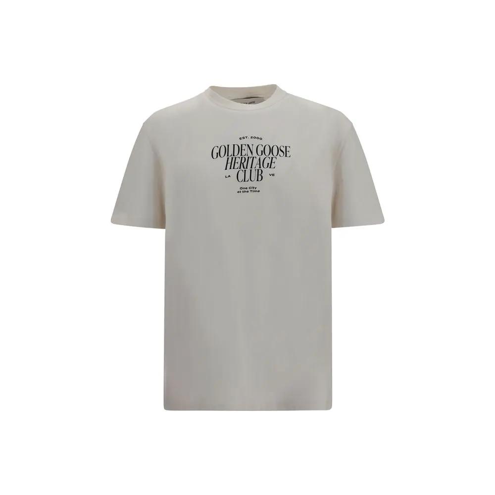 Golden Goose Golden Goose White Cotton T-Shirt