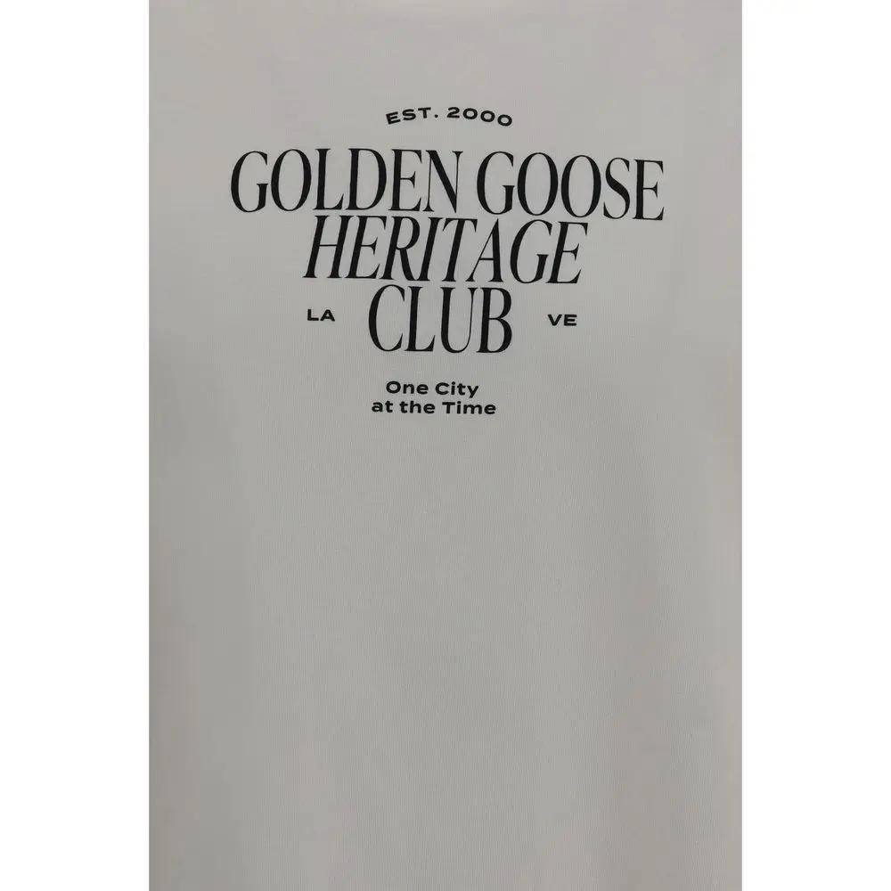 Golden Goose Golden Goose White Cotton T-Shirt