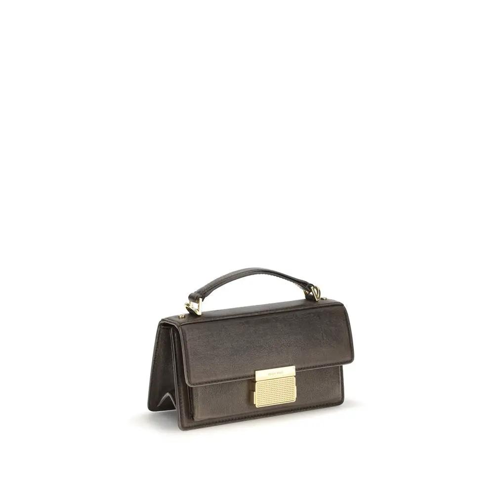 Golden Goose Golden Goose Brown Calf Leather Bos Taurus Handbag