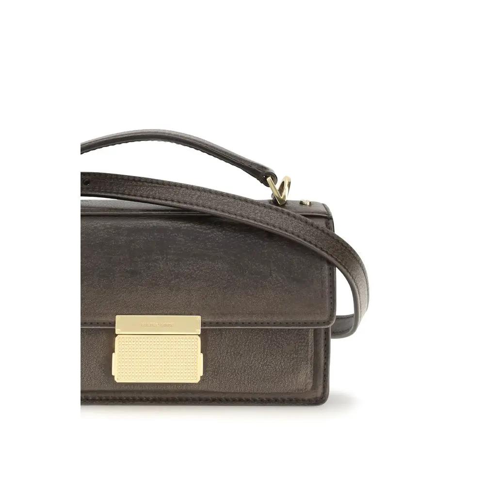 Golden Goose Golden Goose Brown Calf Leather Bos Taurus Handbag
