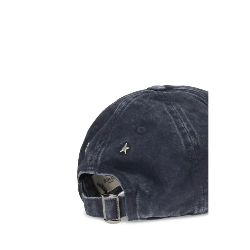 Golden Goose Golden Goose Blue Cotton Cap (Baseball Hat)