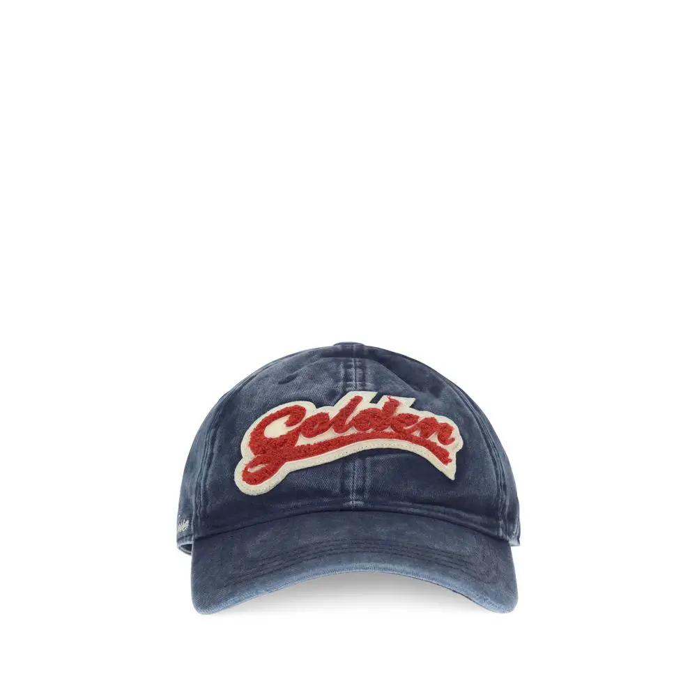 Golden Goose Golden Goose Blue Cotton Cap (Baseball Hat)