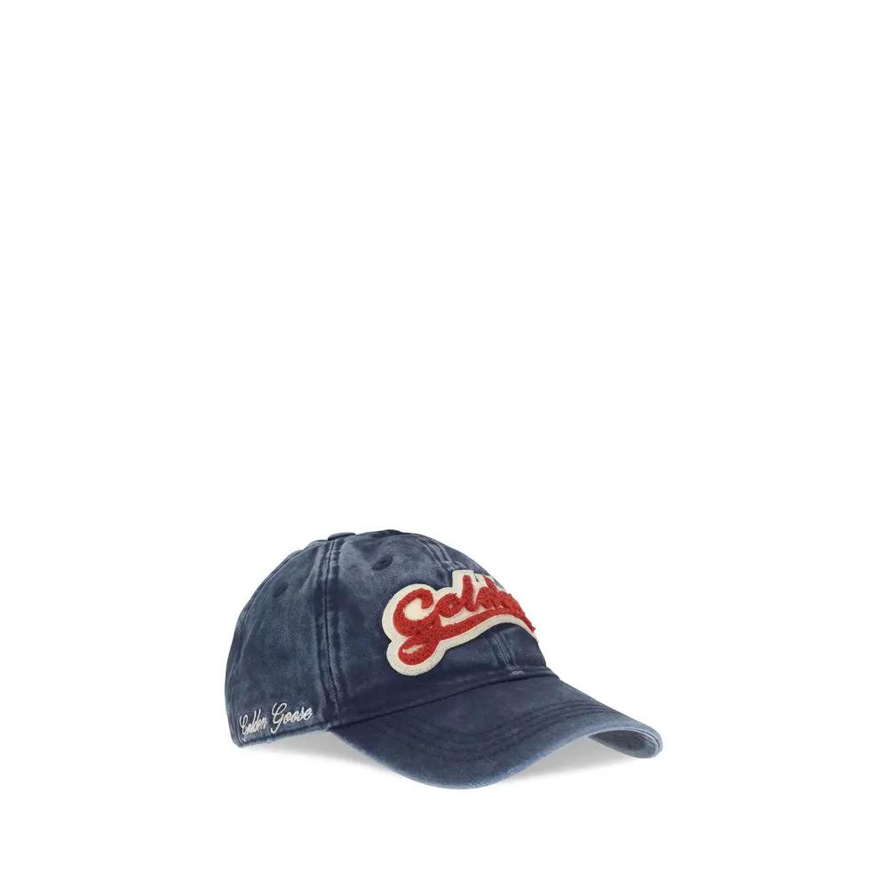 Golden Goose Golden Goose Blue Cotton Cap (Baseball Hat)