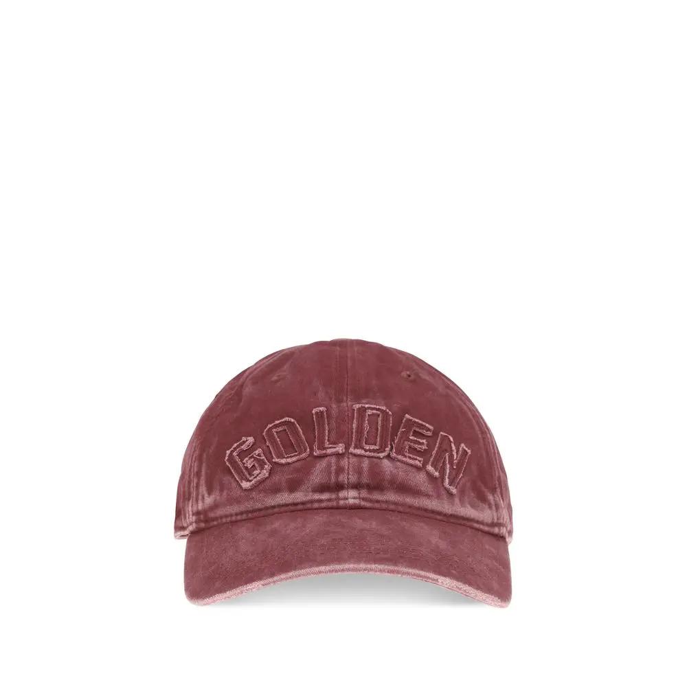 Golden Goose Golden Goose Bordeaux Cotton Cap (Baseball Hat)