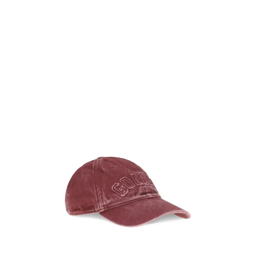 Golden Goose Golden Goose Bordeaux Cotton Cap (Baseball Hat)