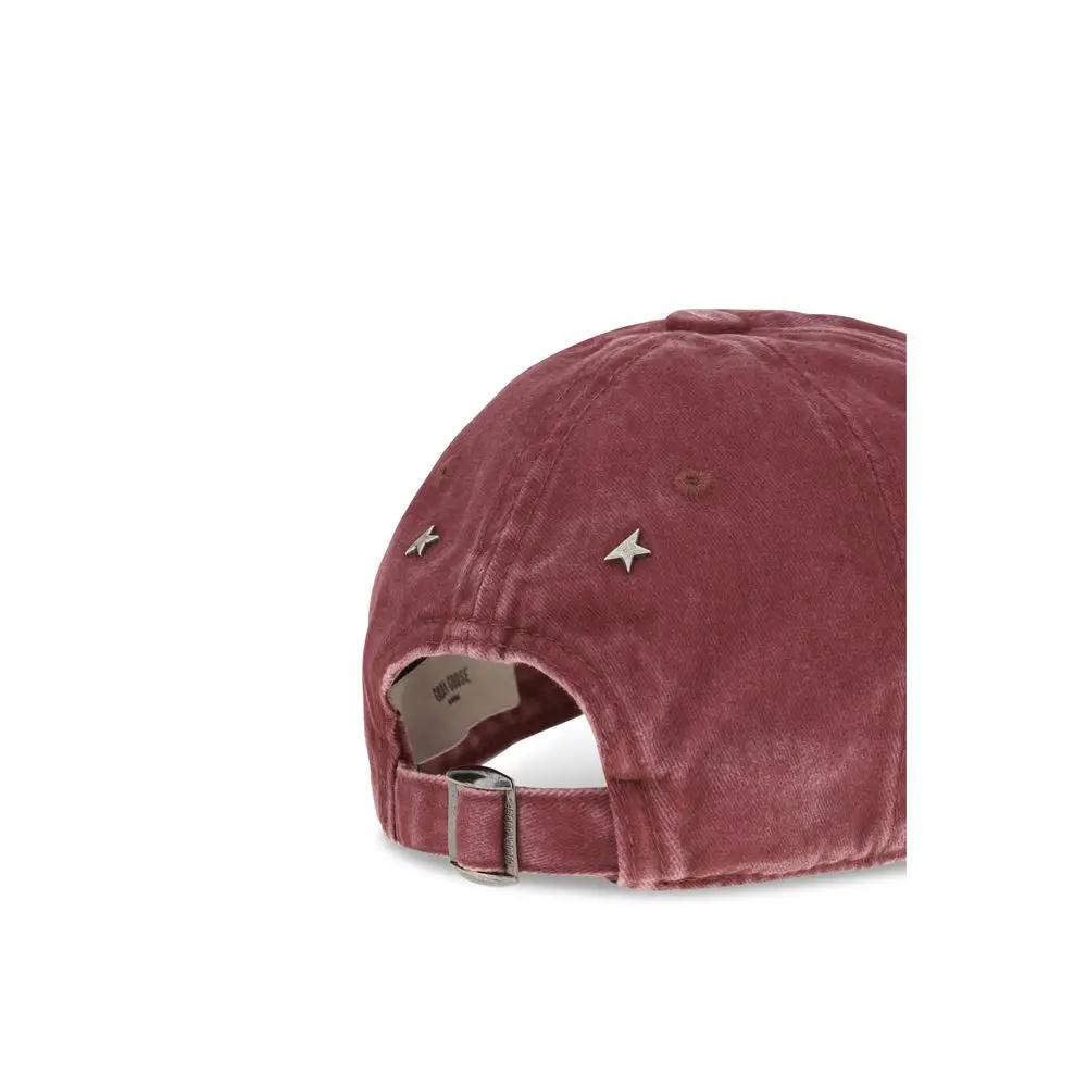 Golden Goose Golden Goose Bordeaux Cotton Cap (Baseball Hat)
