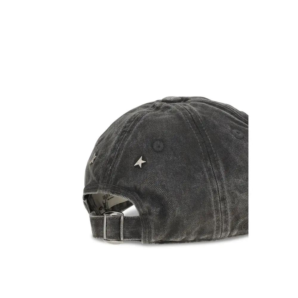 Golden Goose Golden Goose Gray Cotton Cap (Baseball Hat)