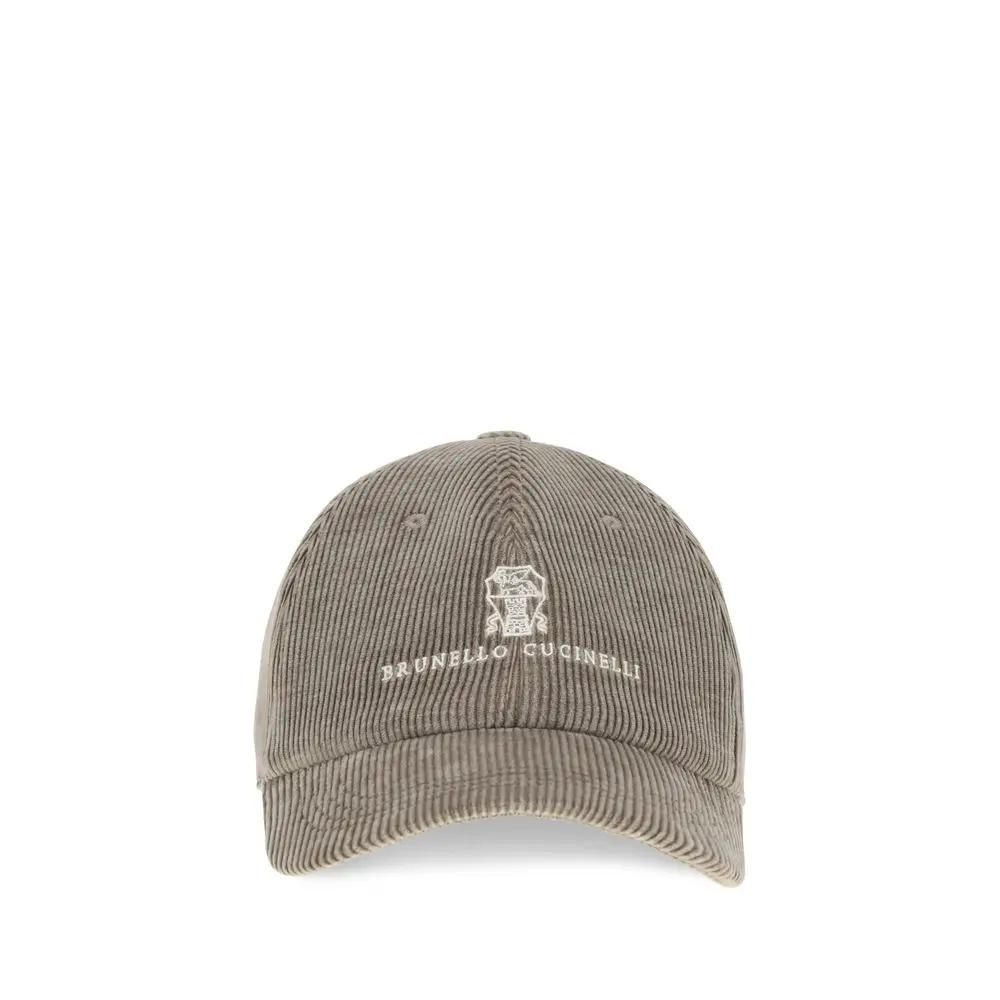 Brunello Cucinelli Brunello Cucinelli Beige Cotton Cap (Baseball Hat)